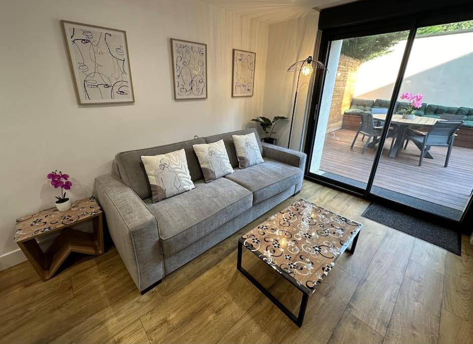 Le Briand Appartement 4Etoiles Nancy Thermal Cosy Avec Terrasse Wifi Extérieur photo