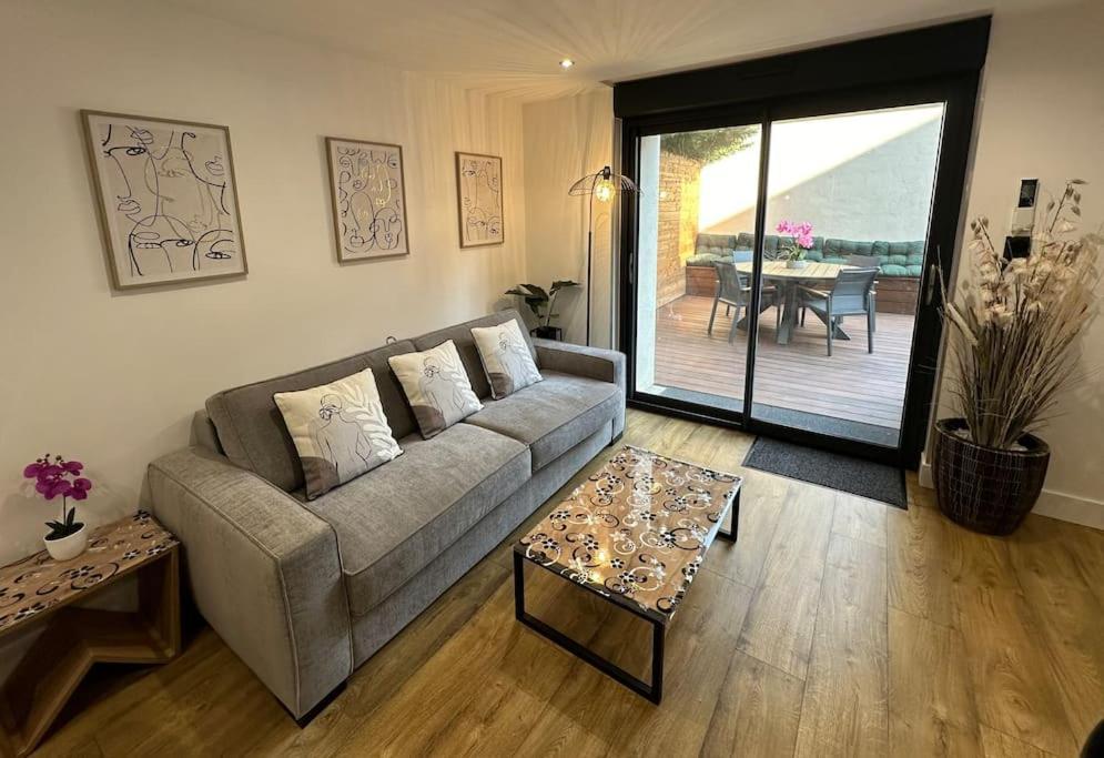 Le Briand Appartement 4Etoiles Nancy Thermal Cosy Avec Terrasse Wifi Extérieur photo