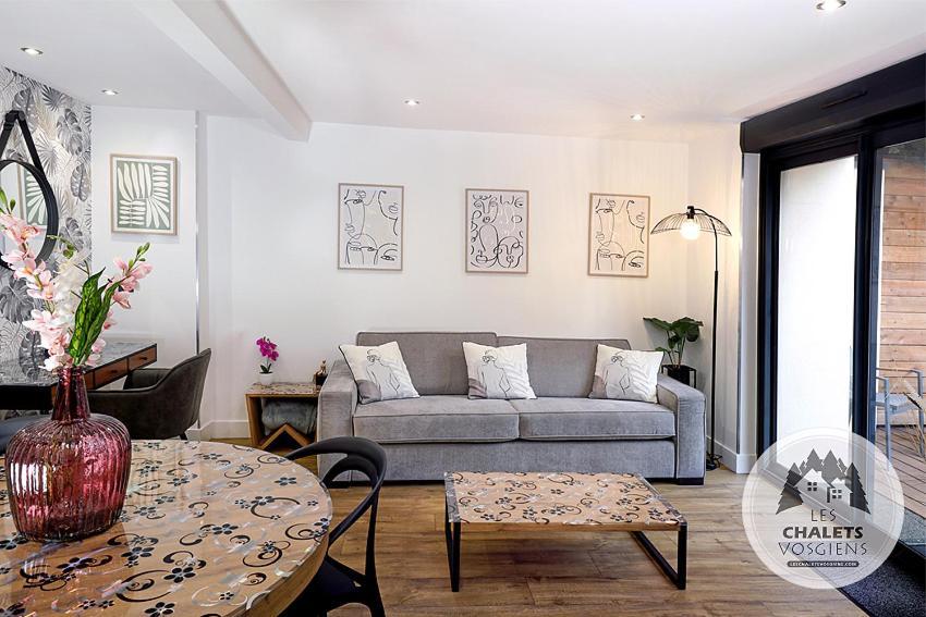 Le Briand Appartement 4Etoiles Nancy Thermal Cosy Avec Terrasse Wifi Extérieur photo