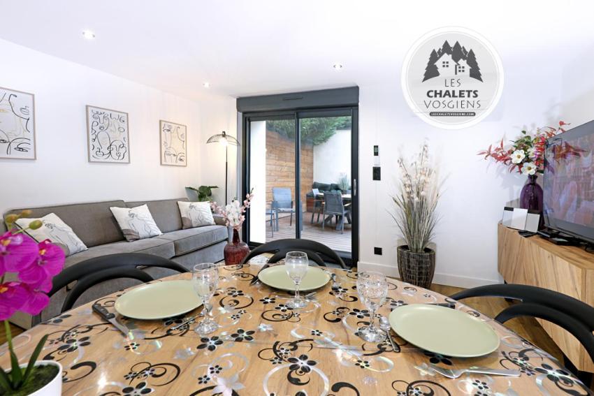 Le Briand Appartement 4Etoiles Nancy Thermal Cosy Avec Terrasse Wifi Extérieur photo